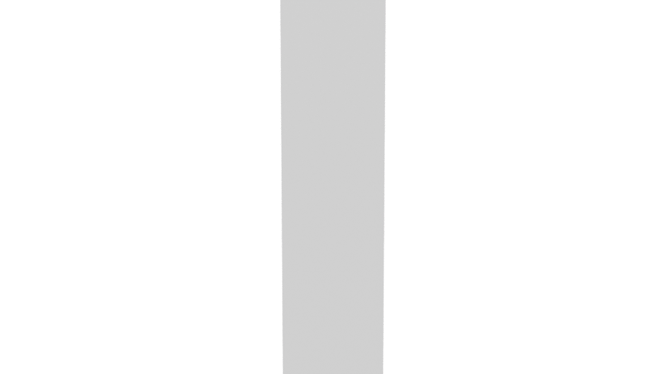 Minimalist Wooden Wardrobe 3D Model - Professional 3D Model Render 5