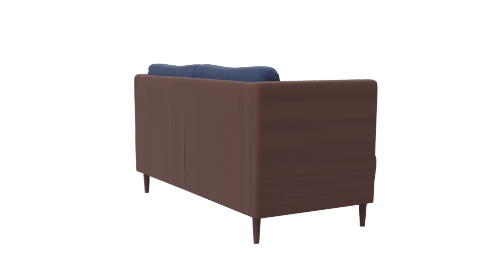 Stylish Two-Seat Sofa Model - Professional 3D Model Render 7