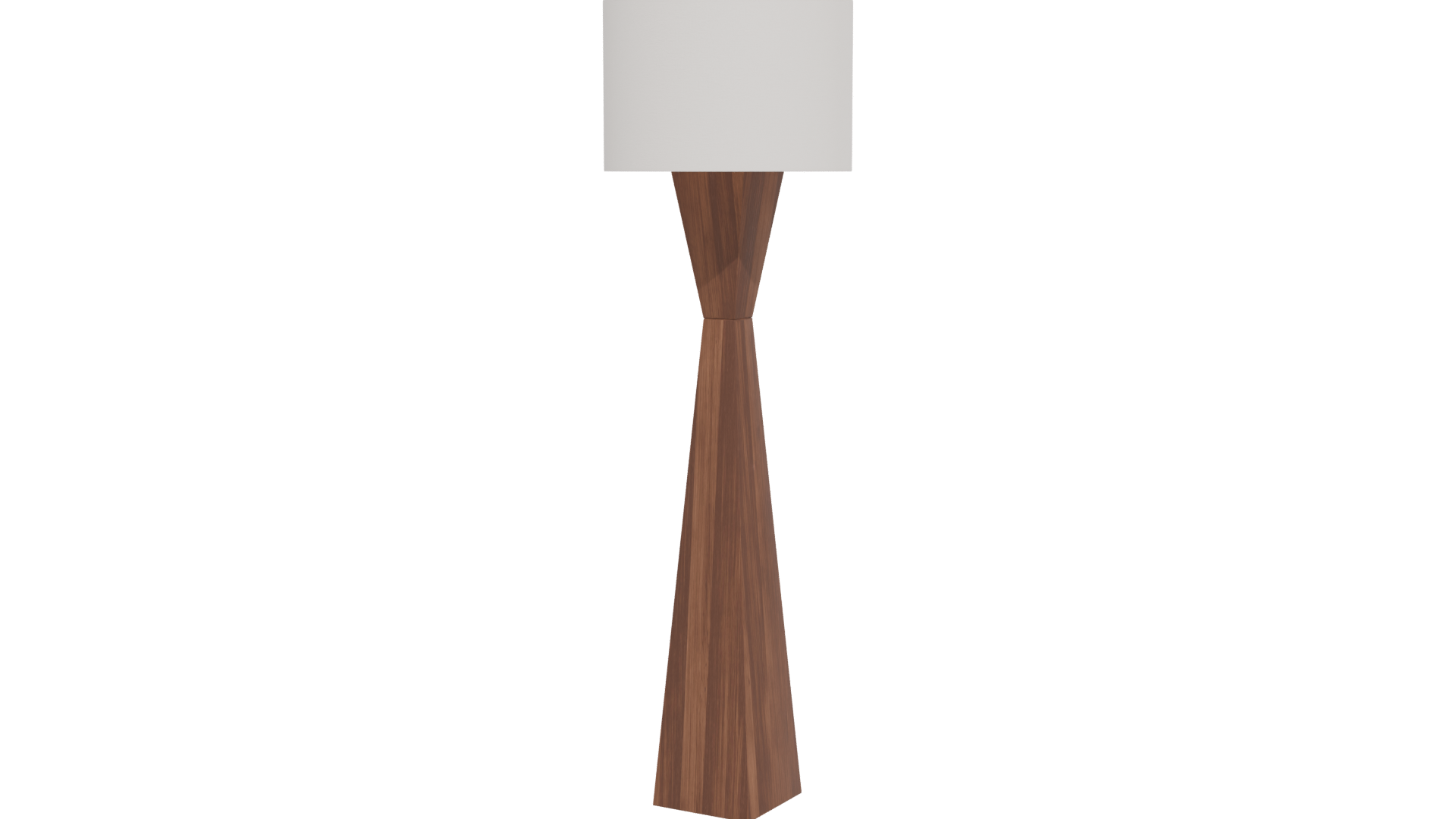 Stylish Wooden Floor Lamp 3D - Professional 3D Model Render 12