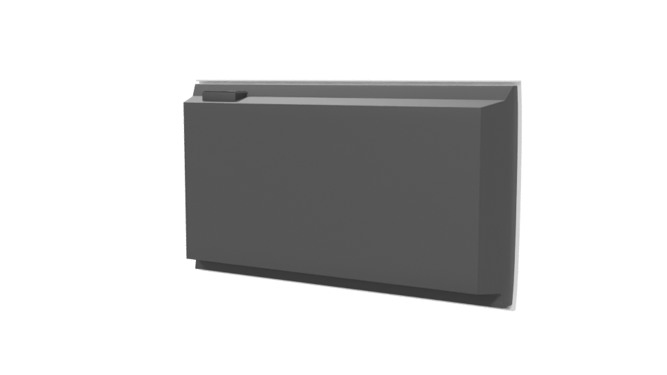 Sleek Kitchen Microwave Model 3D - Professional 3D Model Render 6