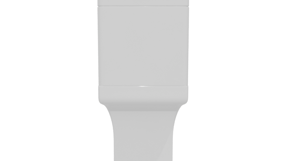 Sleek Modern Bathroom Toilet 3D Model - Professional 3D Model Render 5