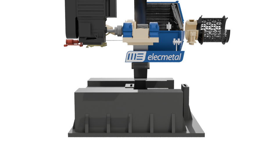 Advanced Industrial Machinery 3D Model - Professional 3D Model Render 11