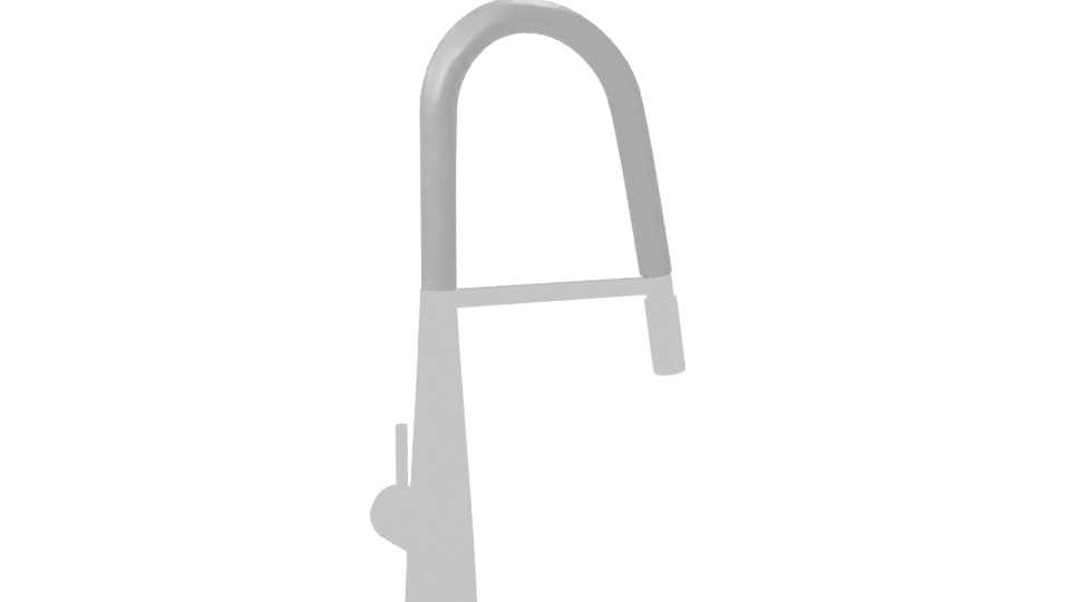 Sleek Kitchen Faucet 3D Model - Professional 3D Model Render 7