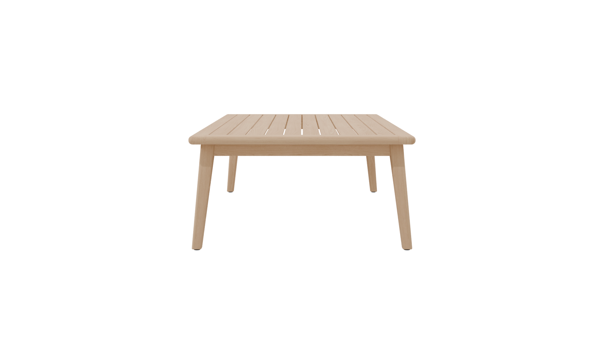 Sleek Modern Wooden Dining Table 3D Model - Professional 3D Model Render 20