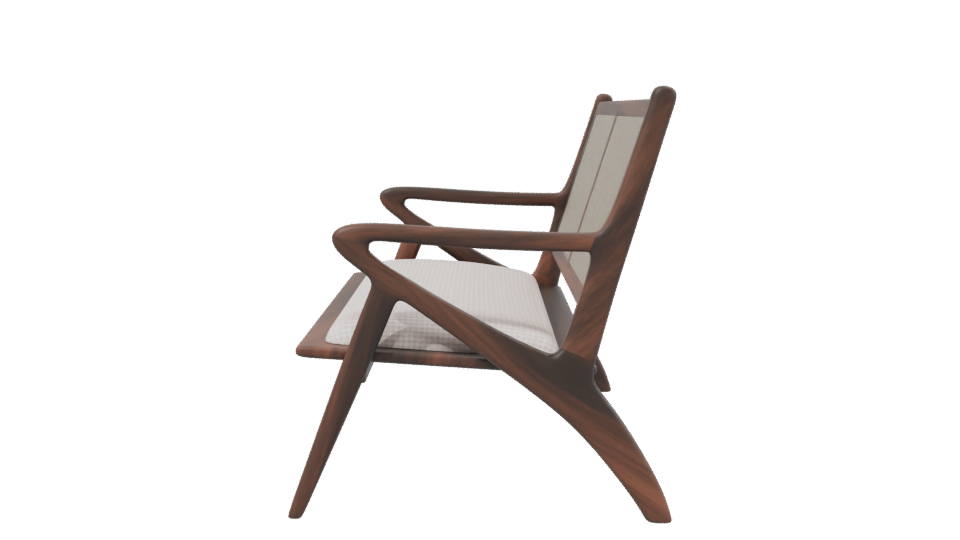 Stylish Outdoor Sofa Model - Professional 3D Model Render 2