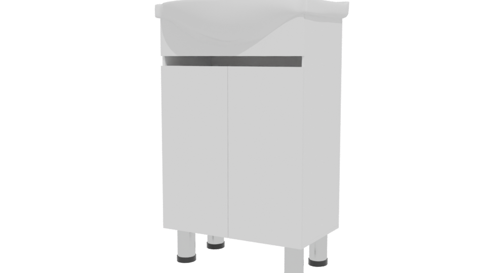 Modern Kitchen Sink Unit 3D - Professional 3D Model Render 12