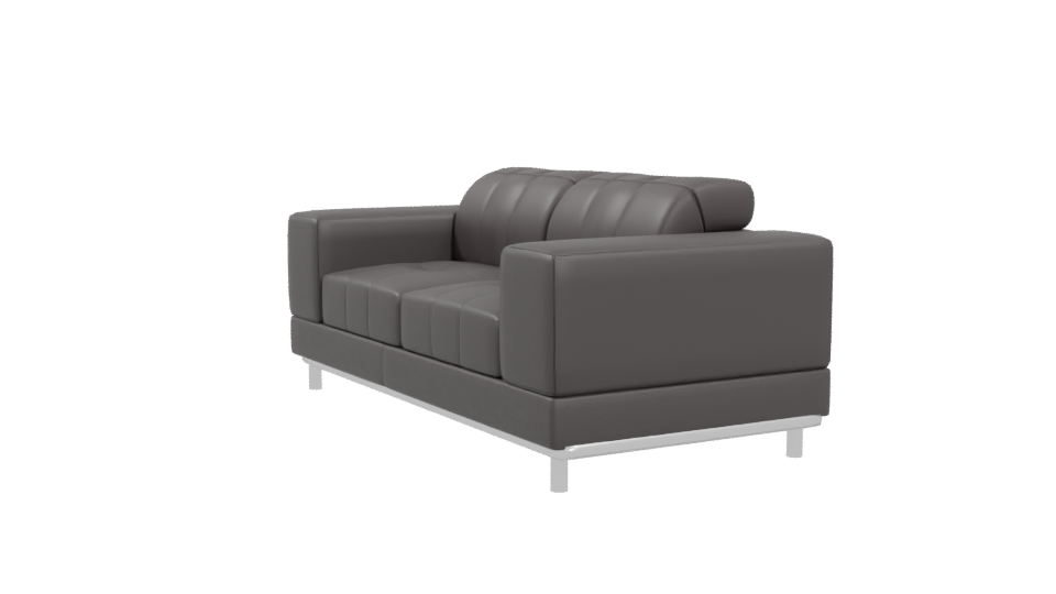 Praga Brown Sofa 3D Model - Professional 3D Model Render 4