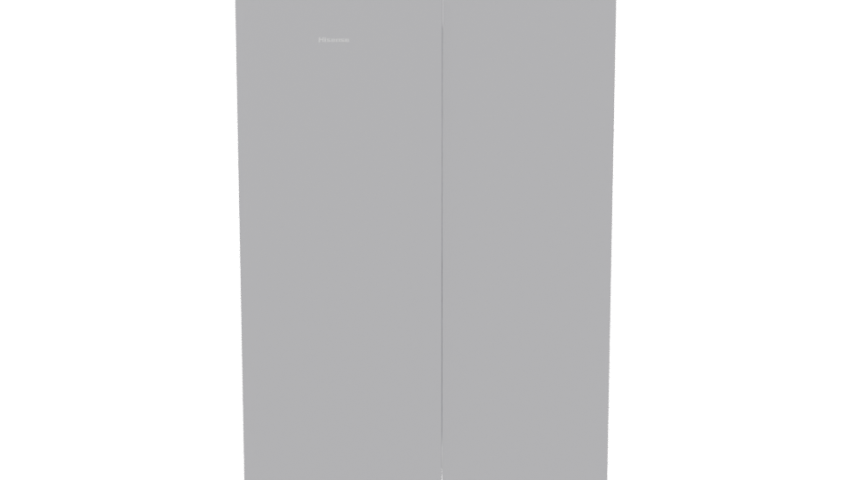 Sleek White Refrigerator 3D Model - Professional 3D Model Render 2