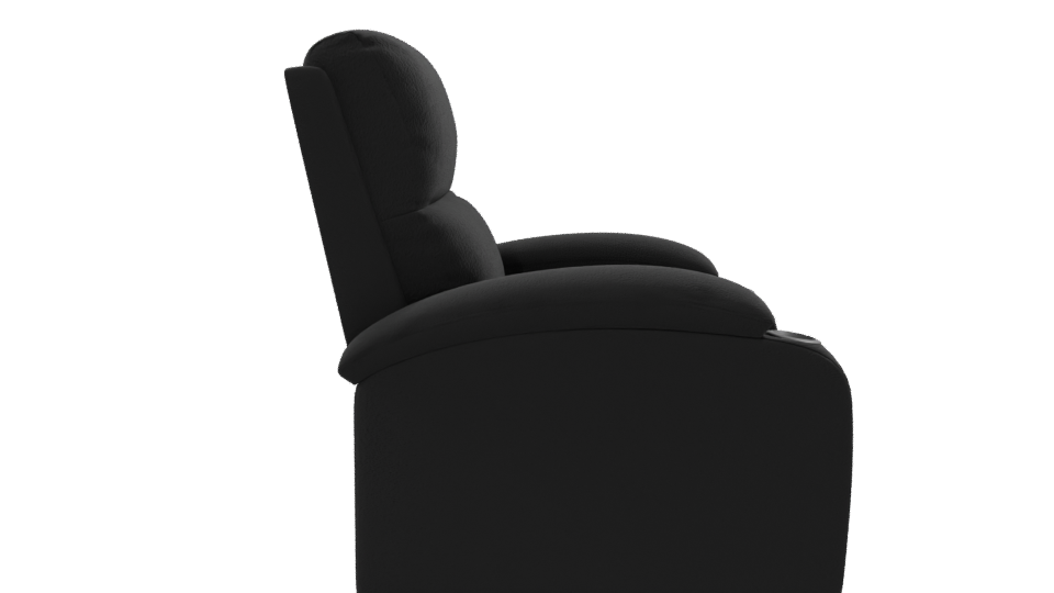 Stylish Reclining Chair 3D Model - Professional 3D Model Render 8
