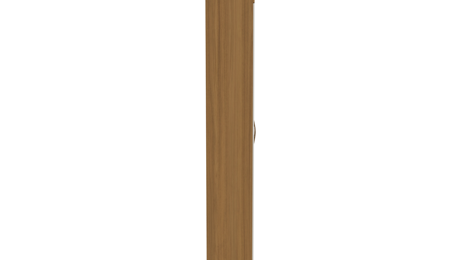 Contemporary Wooden Wardrobe Storage Unit 3D Model - Professional 3D Model Render 8