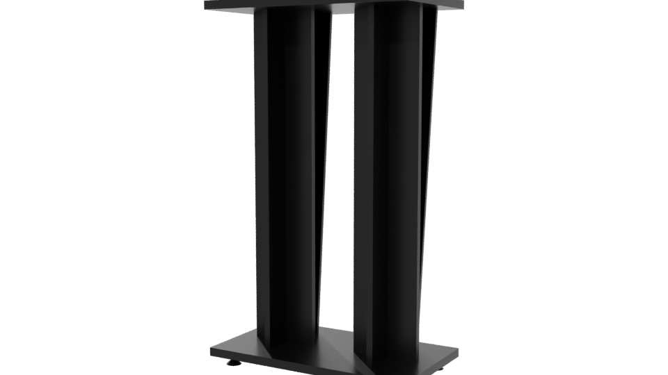 Sleek Modern Console Table 3D Model - Professional 3D Model Render 6