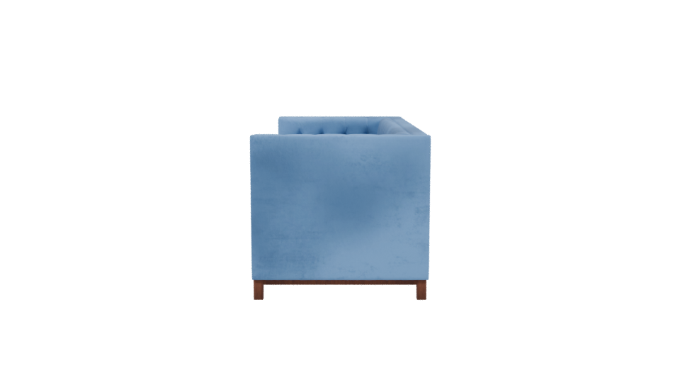 Sofá Roma 3C Velvet Sofa 3D - Professional 3D Model Render 2