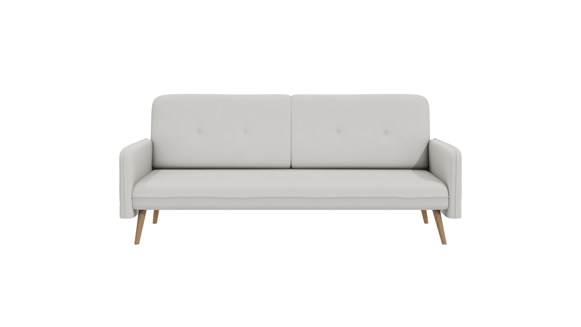 Minimalist White Sofa 3D Model - Professional 3D Model Render 23