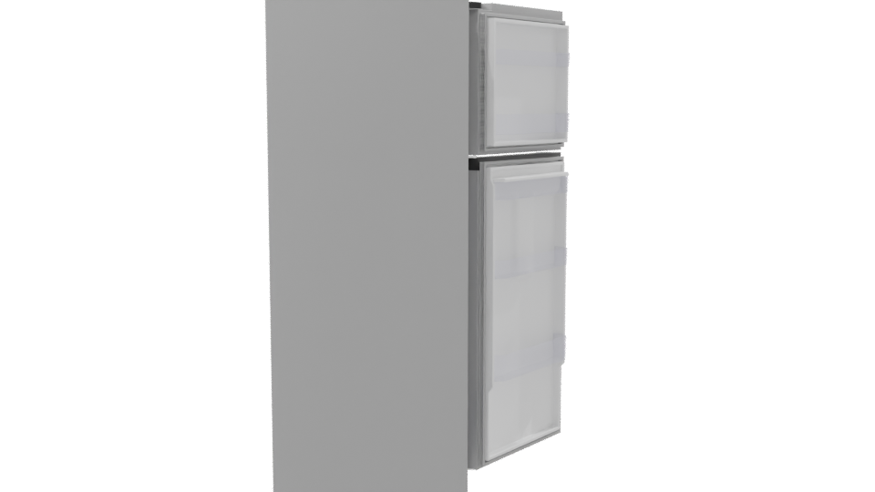 Stylish Refrigerator 3D Model - Professional 3D Model Render 8