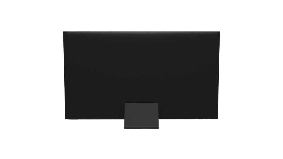 Sleek Flat Screen Television 3D Model - Professional 3D Model Render 5