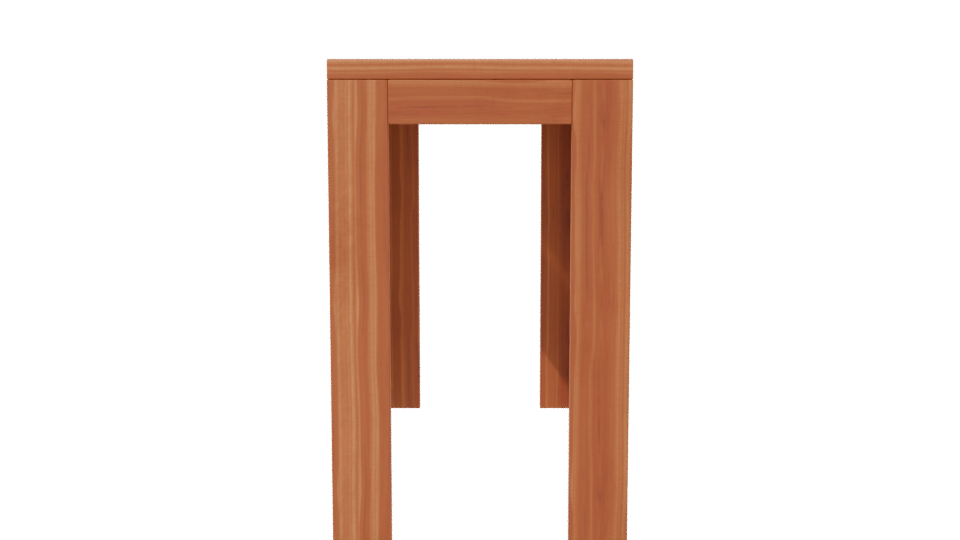 Stylish Wooden Table Model 3D - Professional 3D Model Render 2