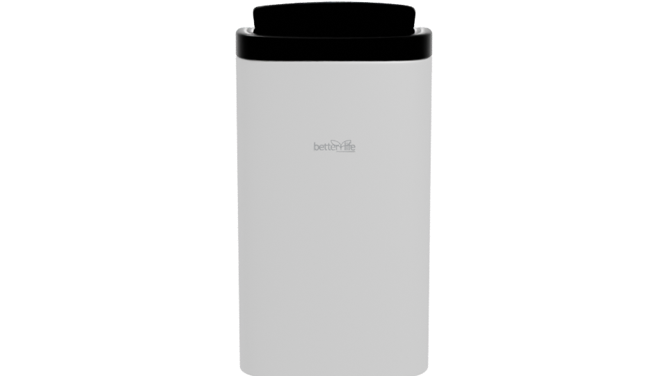 Sleek Modern Touchless Trash Can 3D Model - Professional 3D Model Render 11