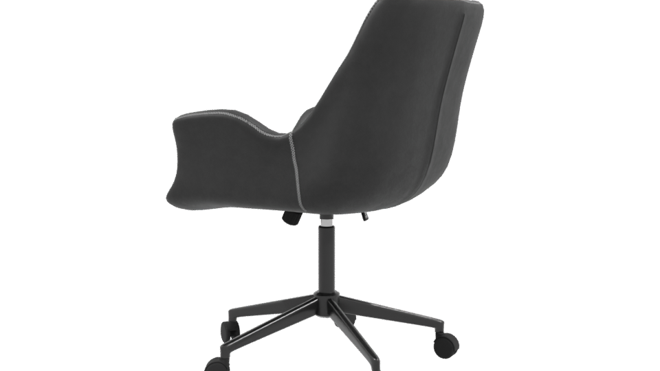 Stylish Modern Office Chair 3D - Professional 3D Model Render 3