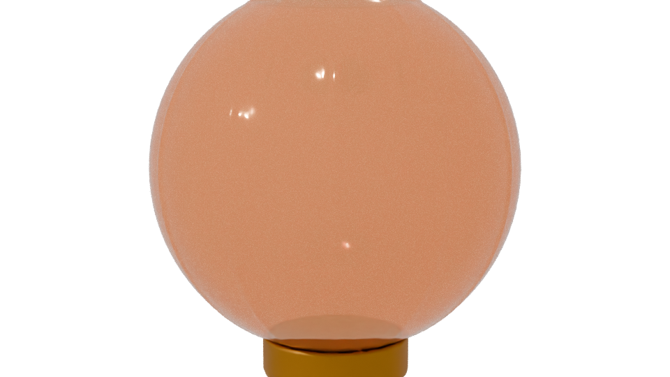 Glossy Decorative Lantern 3D Model - Professional 3D Model Render 7