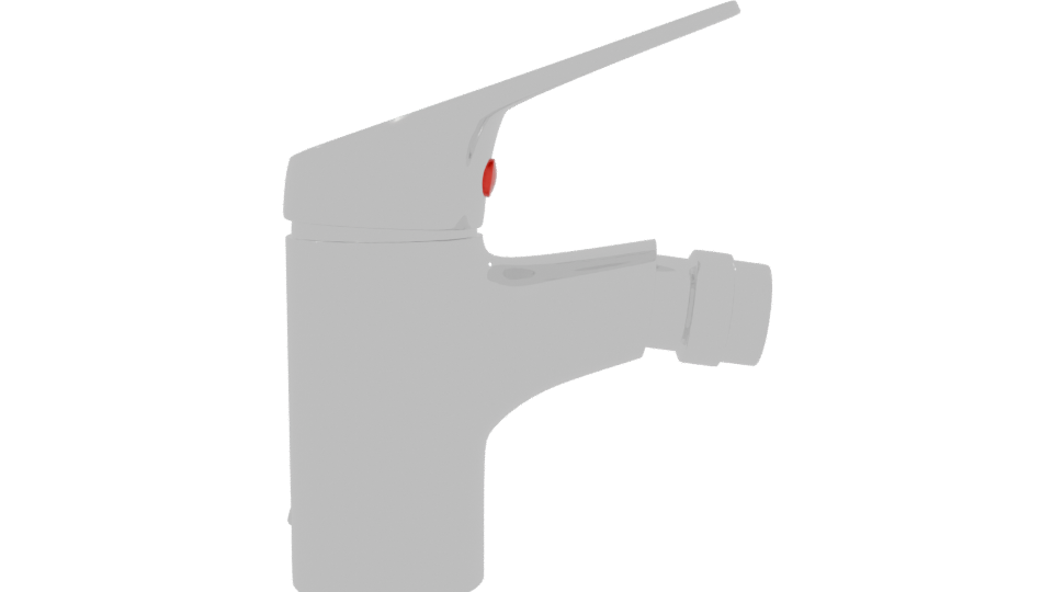 Sleek Modern Faucet 3D Model - Professional 3D Model Render 8