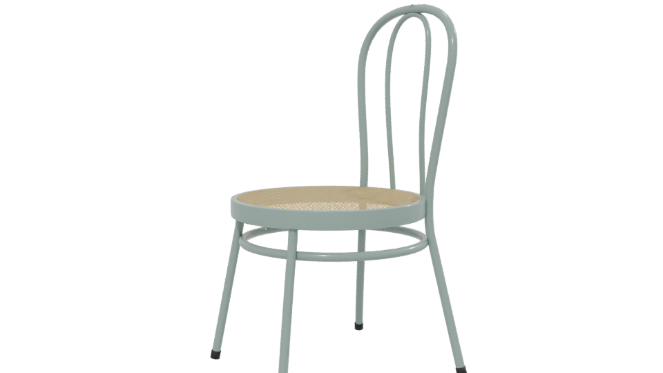 Stylish Vintage-Style Dining Chair 3D Model - Professional 3D Model Render 13