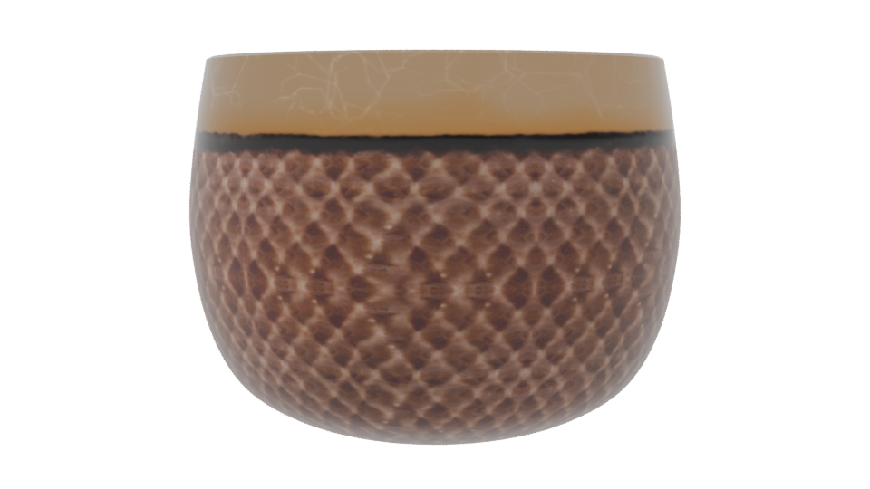 Stylized Decorative Container Model - Professional 3D Model Render 8