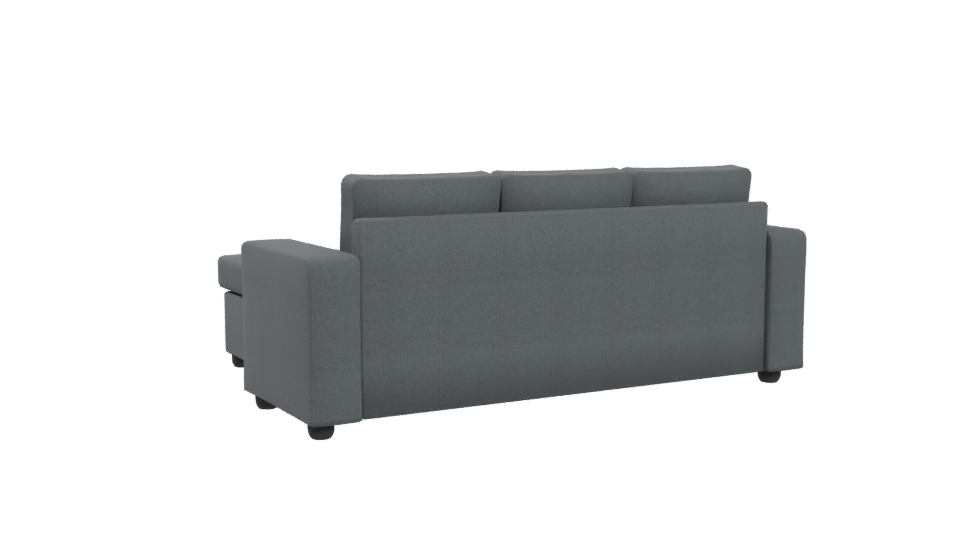 Stylish Sectional Couch 3D Model - Professional 3D Model Render 4