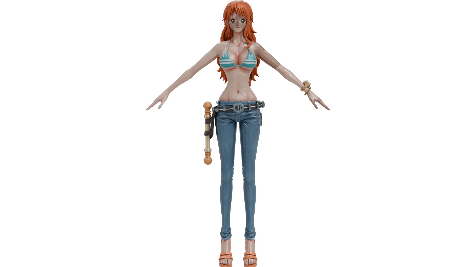 Stylized 3D Character Model - Professional 3D Model Render 11