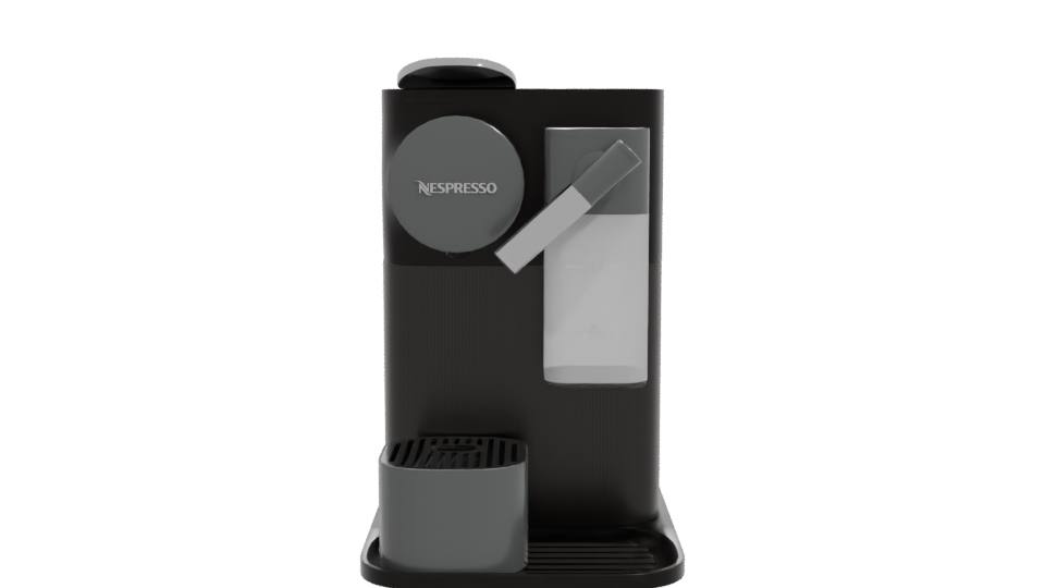 Stylish Espresso Coffee Maker 3D - Professional 3D Model Render 11