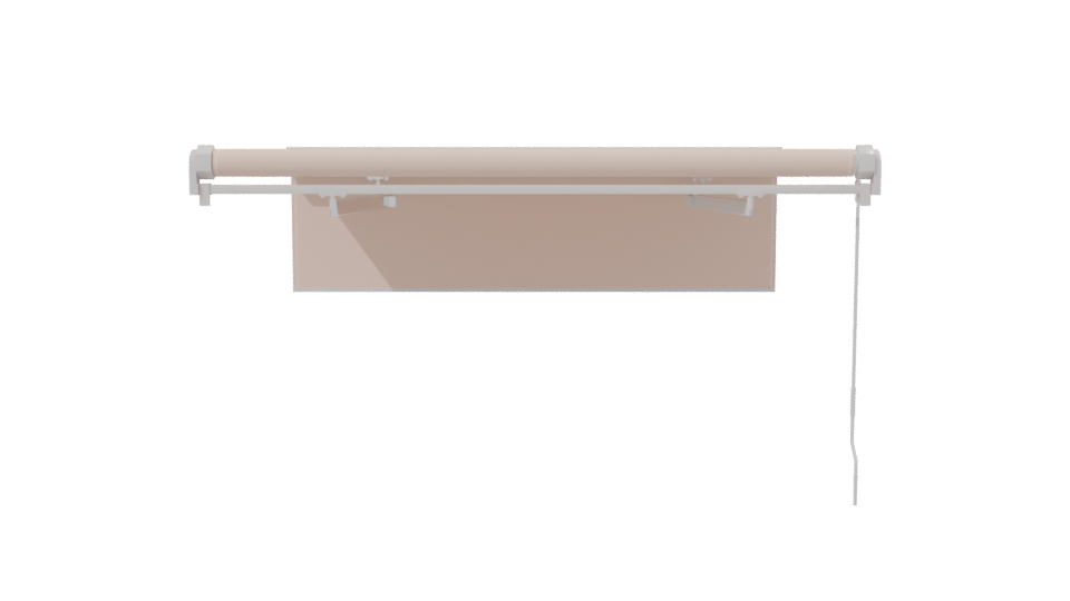 Stylish Outdoor Awning Model 3D - Professional 3D Model Render 2