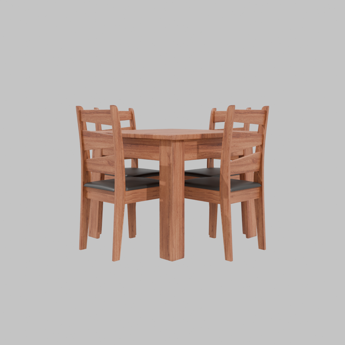 Juego De Comedor Isis 4 Sillas