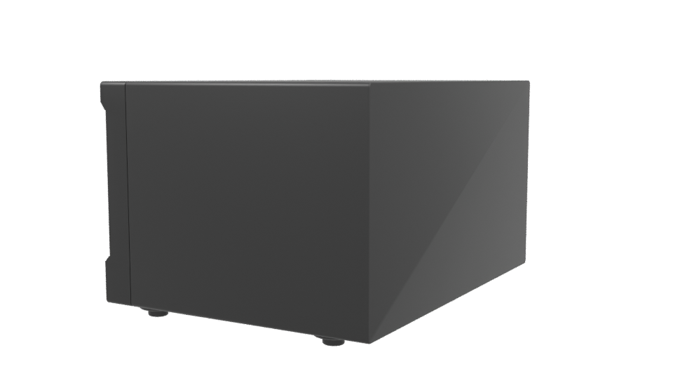 Sleek White Microwave 3D Model - Professional 3D Model Render 3