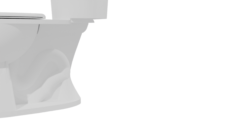 Stylized Bathroom Toilet Model - Professional 3D Model Render 13