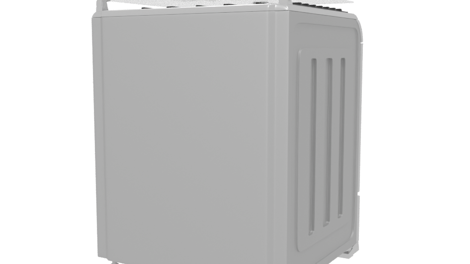 Stylish Modern Gas Range 3D - Professional 3D Model Render 6