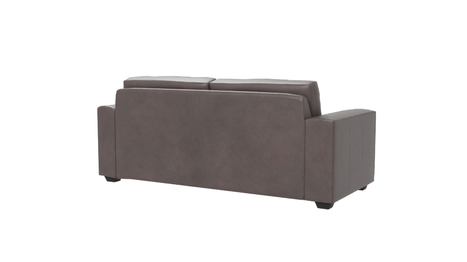 Contemporary Leather Sofa Model - Professional 3D Model Render 6