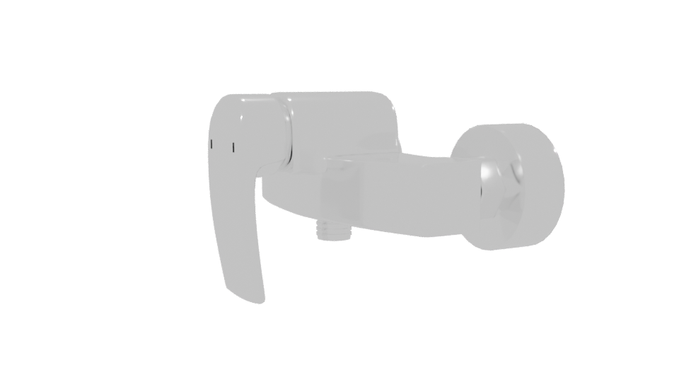 Modern Shower Faucet 3D Model - Professional 3D Model Render 13