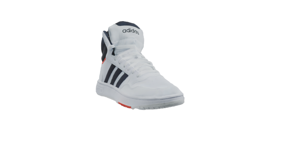 Stylish High-Top Sneakers Model - Professional 3D Model Render 10