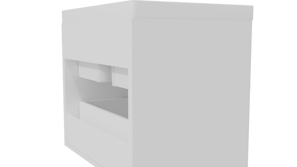 Stylish Storage Bin 3D Model - Professional 3D Model Render 7