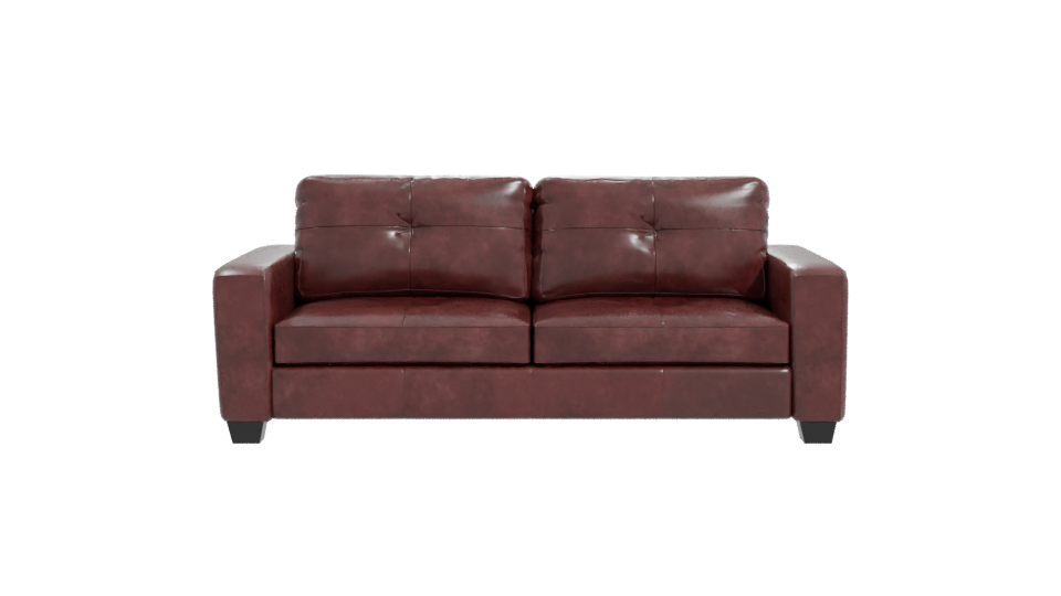 Luxury Modern Leather Sofa 3D Model - Professional 3D Model Render 11