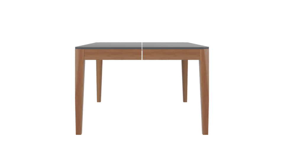 Stylish Wooden Dining Table 3D - Professional 3D Model Render 2