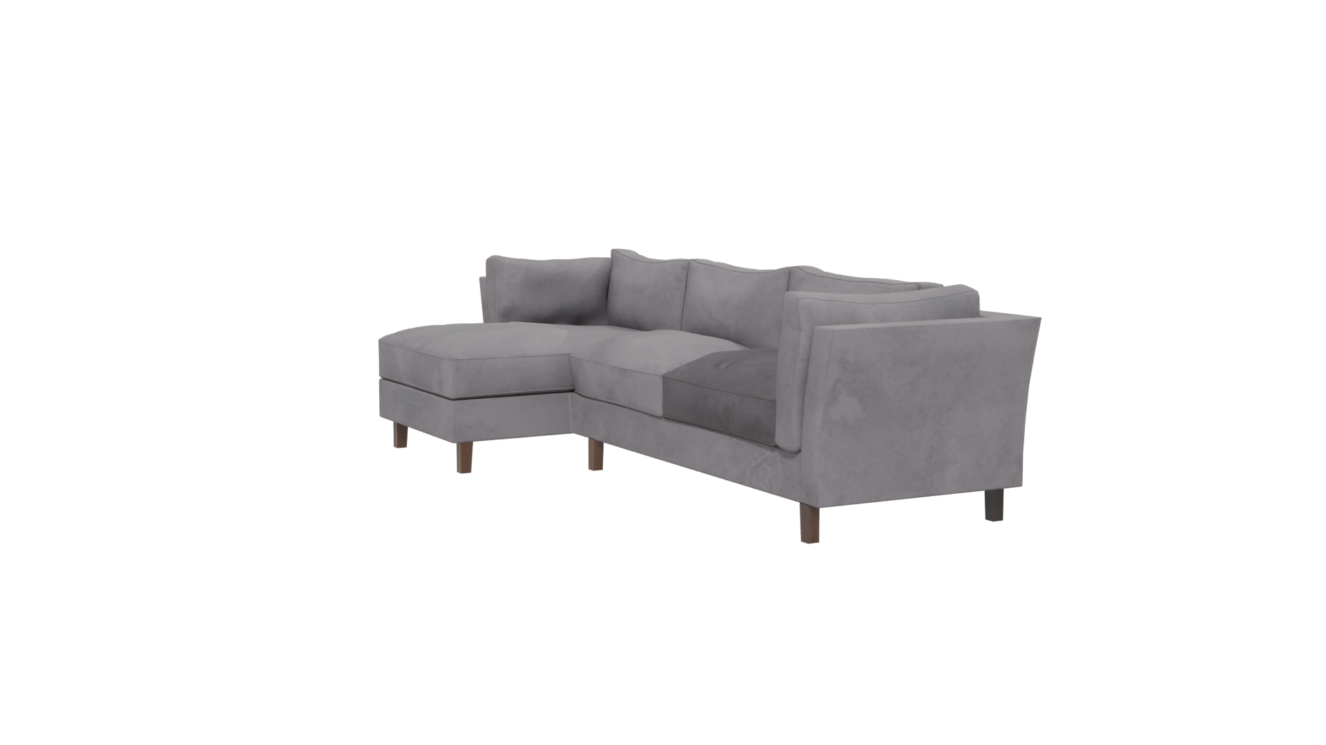 Modern Grey Sofa 3D Model - Professional 3D Model Render 13