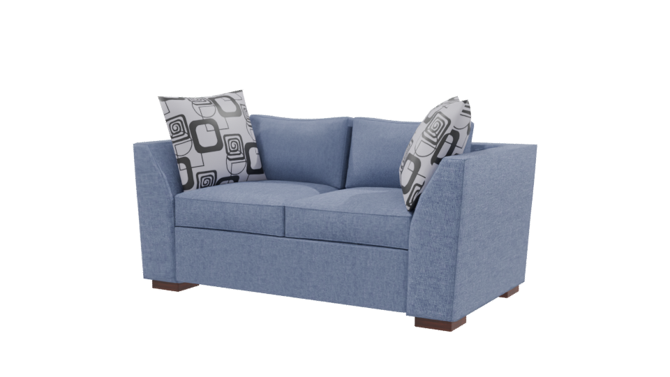 Stylish Fabric Sofa Model 3D - Professional 3D Model Render 9