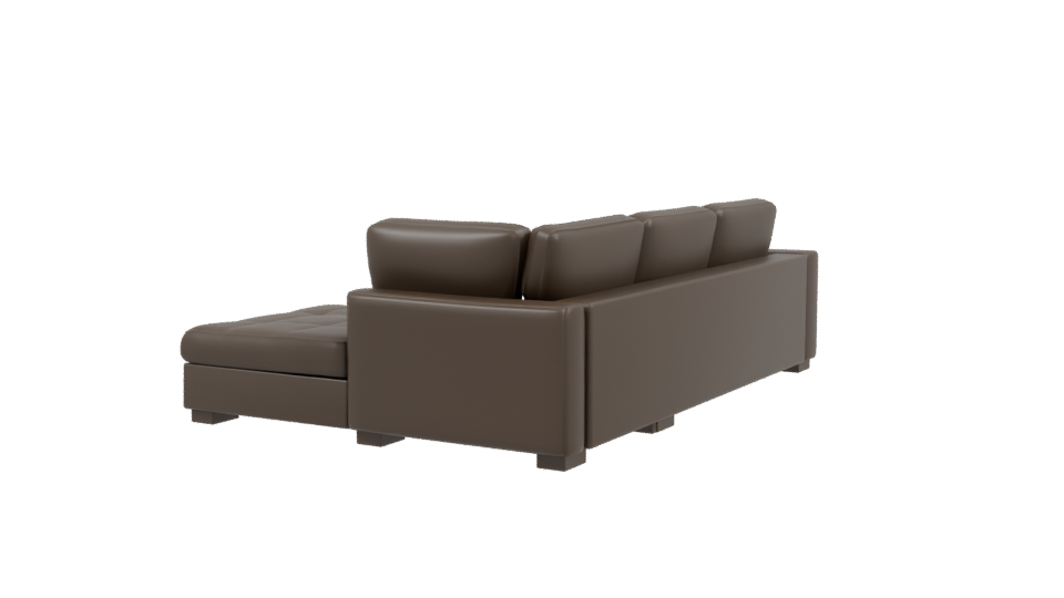 Stylish Modern Sofa 3D Model - Professional 3D Model Render 3