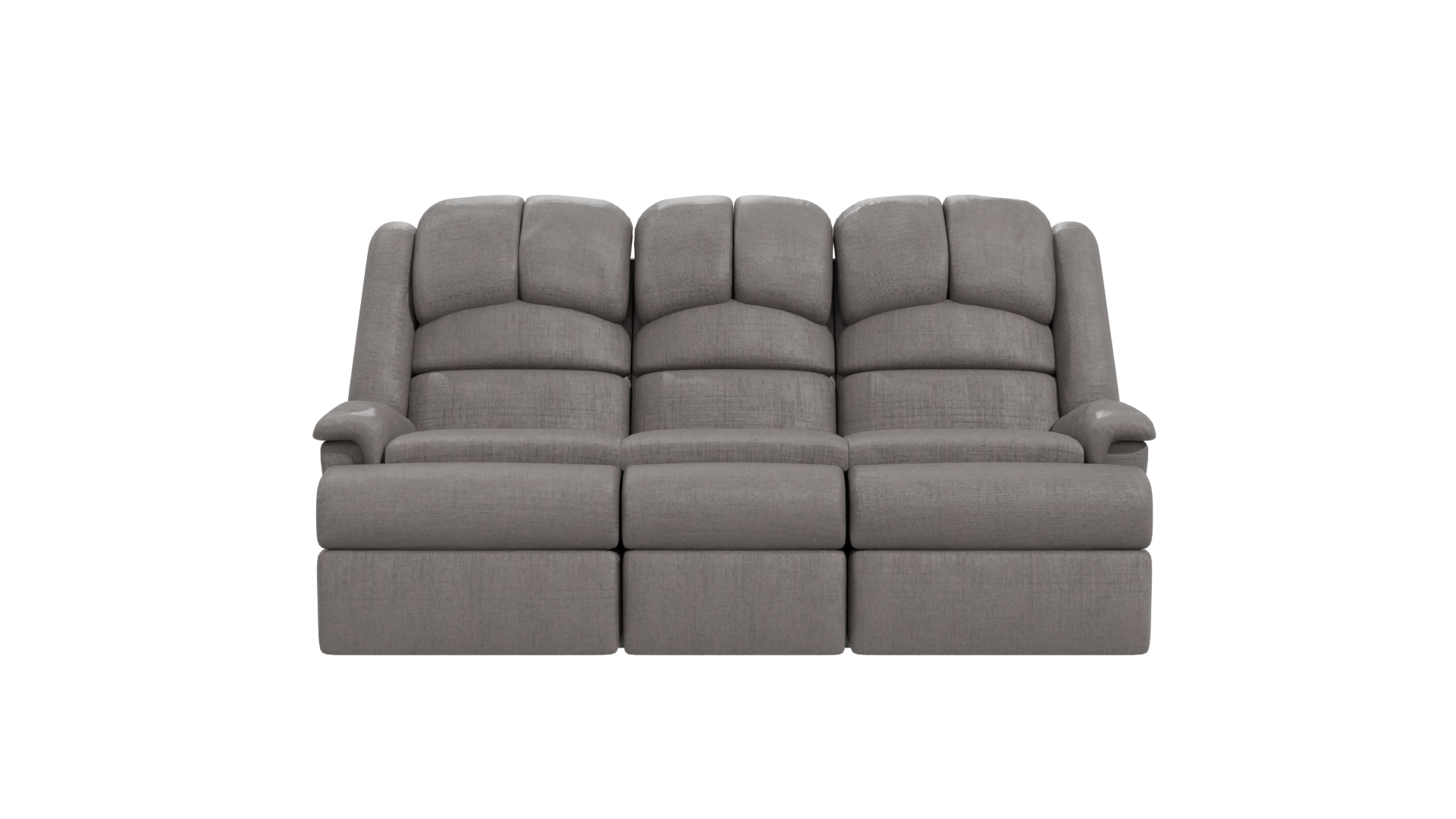 Stylish Reclining Sofa 3D Model - Professional 3D Model Render 11