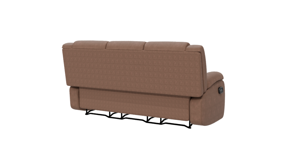 Cozy Fabric Sofa 3D Model - Professional 3D Model Render 6