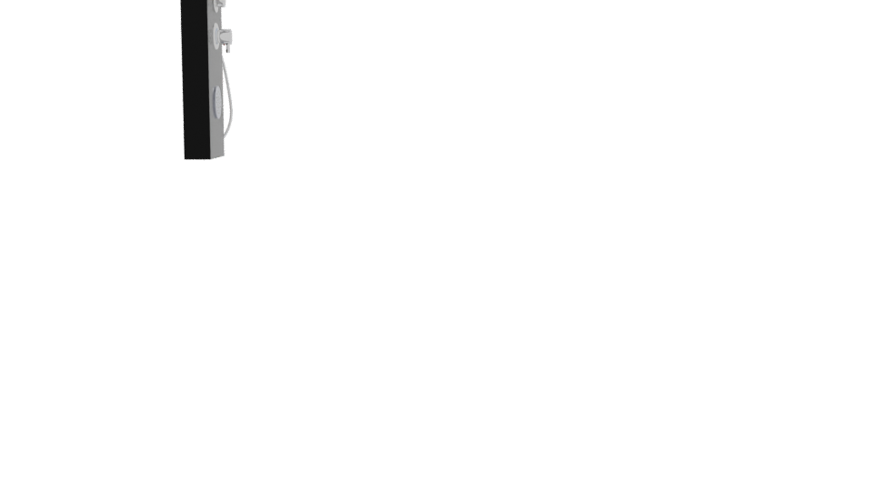 Modern Shower Panel 3D Model - Professional 3D Model Render 8