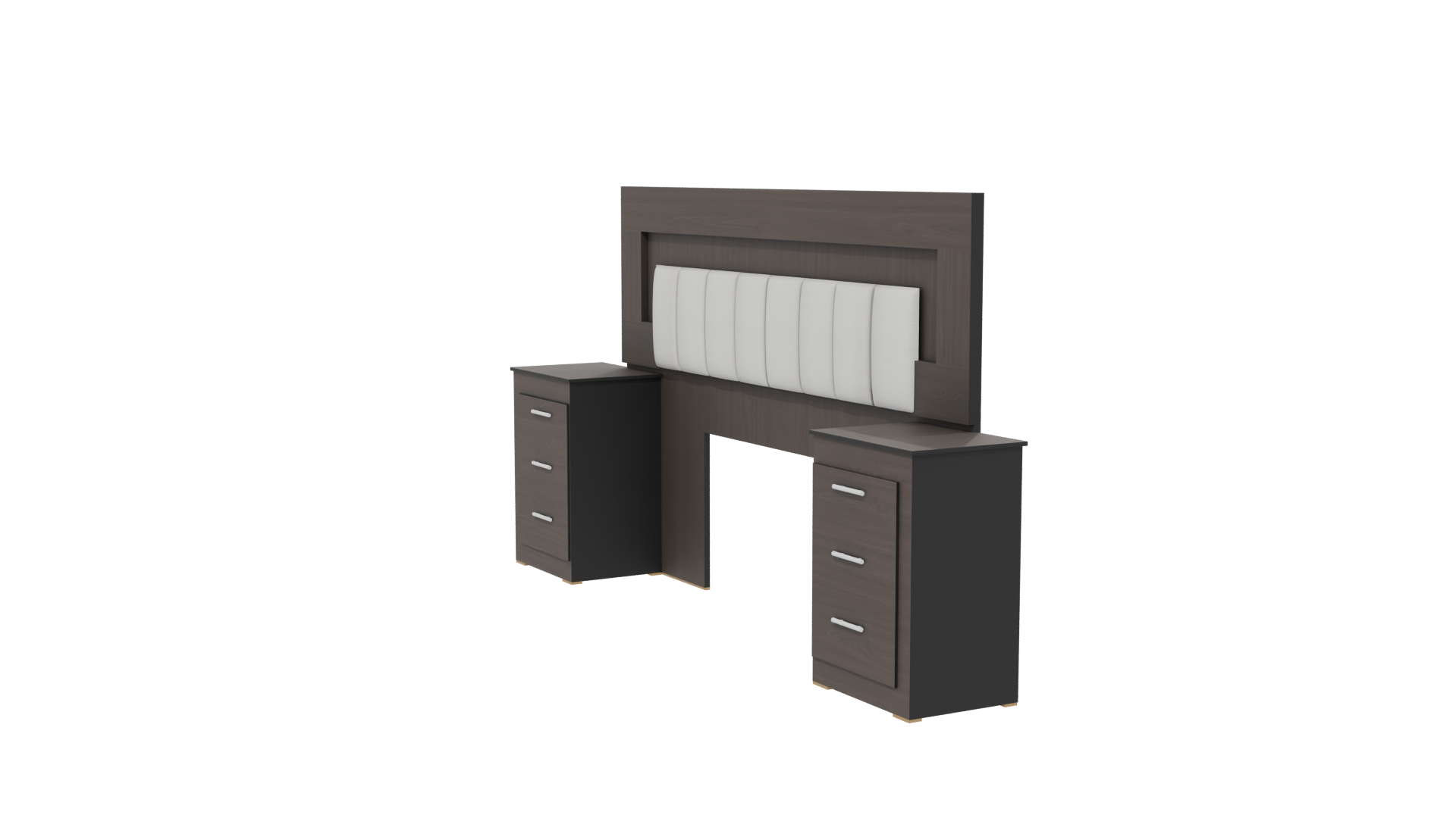 Elegant Bedroom Furniture Set 3D - Professional 3D Model Render 13