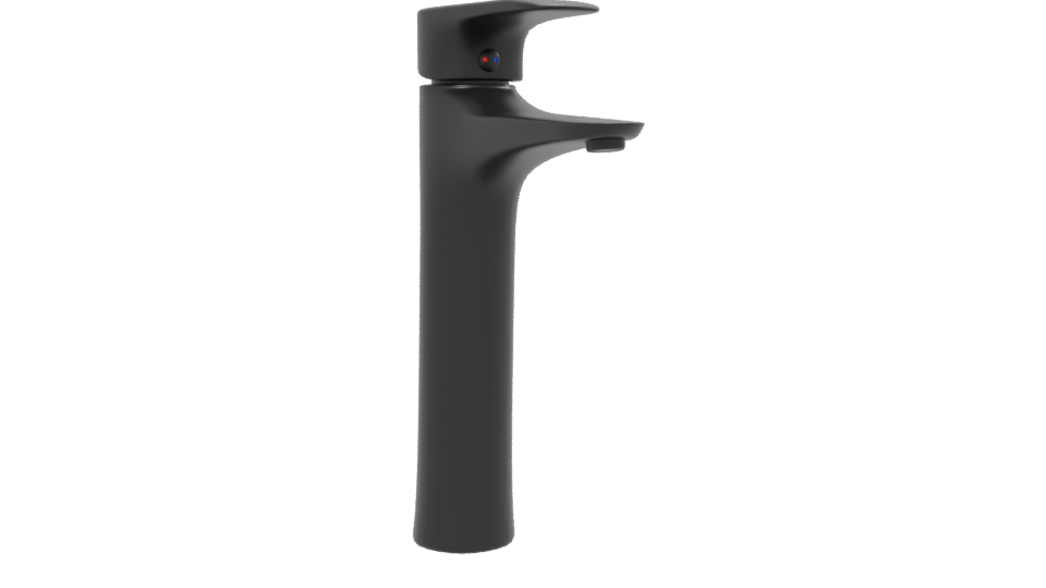 Sleek Modern Bathroom Faucet 3D Model - Professional 3D Model Render 13