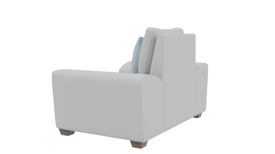 Stylish Minimalist Sofa Model - Professional 3D Model Render 3