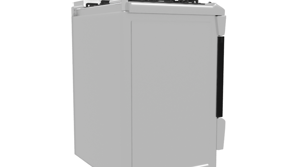 Stylish Modern Refrigerator 3D - Professional 3D Model Render 10